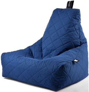 Extreme Lounging B-Bag Outdoor Zitzak Quilted - Blauw