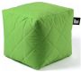 Extreme lounging B-Box Quilted Poef - Groen