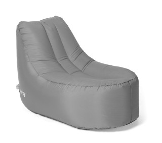 Mr. E-ZY Opblaasbare Zitzak Chair - Light Grey