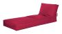 Sitting Point Loungebed Twist Scuba Outdoor - Rood