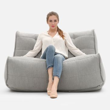 Twin Couch - Keystone Grey