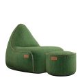 Cobana Lounge Chair Pouf Outdoor - Groen