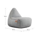 Cobana Lounge Chair Pouf Outdoor - Sand