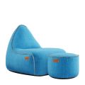 Cobana Lounge Chair Pouf Outdoor - Turquoise