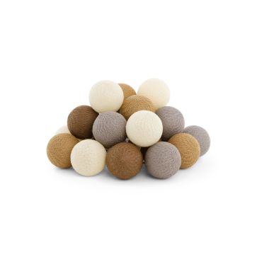 Cotton Ball Lights Outdoor lichtslinger - Starter Kit - Caramelo