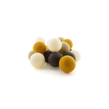 Cotton Ball Lights Outdoor lichtslinger - Starter Kit - Sol