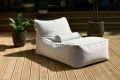 extreme lounging bbed lounger loungebed outdoor pastel grijs