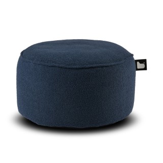 Extreme Lounging B-Pouffe Indoor Teddy - Navy