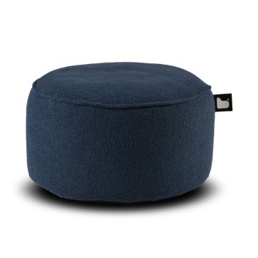 B-Pouffe Indoor Teddy - Navy