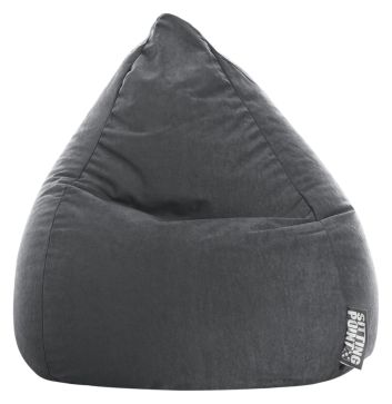 Kinder Zitzak BeanBag Easy L - Antraciet