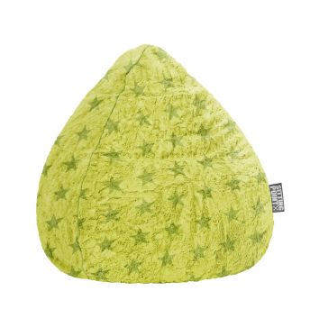 Kinder Zitzak BeanBag Fluffy Stars L - Groen