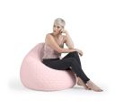 BeanBag Fluffy Hearts XL - Roze