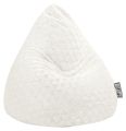 BeanBag Fluffy Hearts XL - Wit