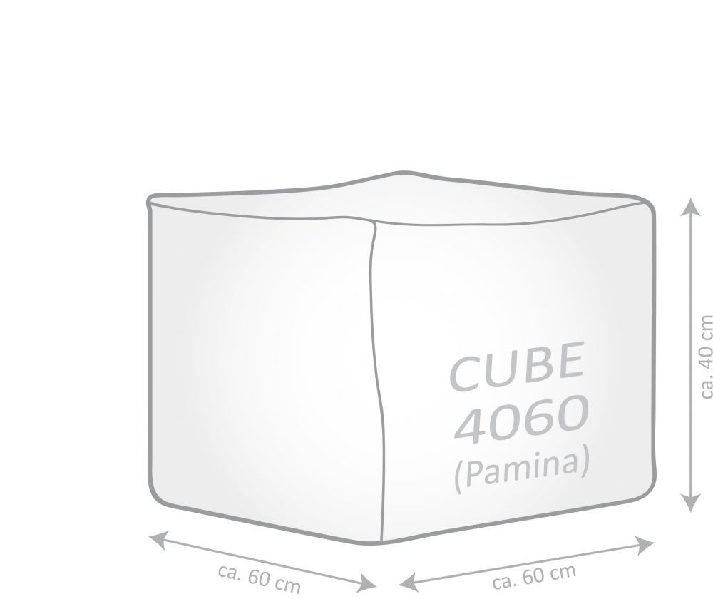 sitting point poef cube pamina mas