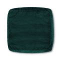 Theo Corduroy Poef - Donkergroen