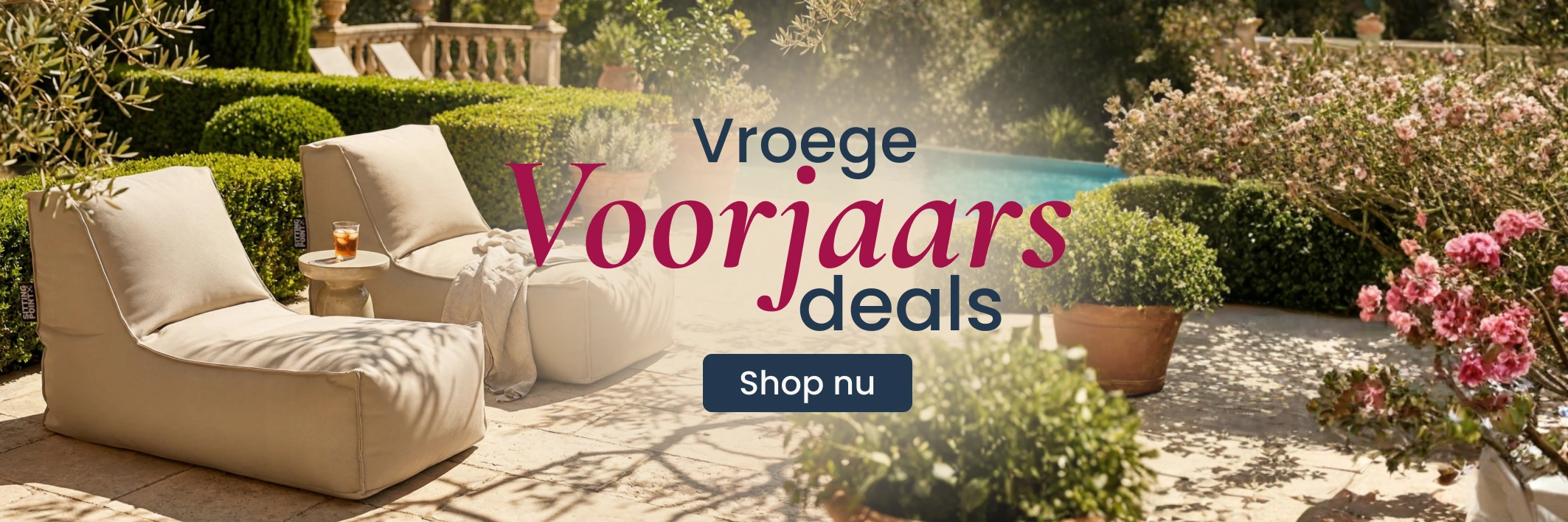 Vroege voorjaarsdeals Zitzakken voor Buiten